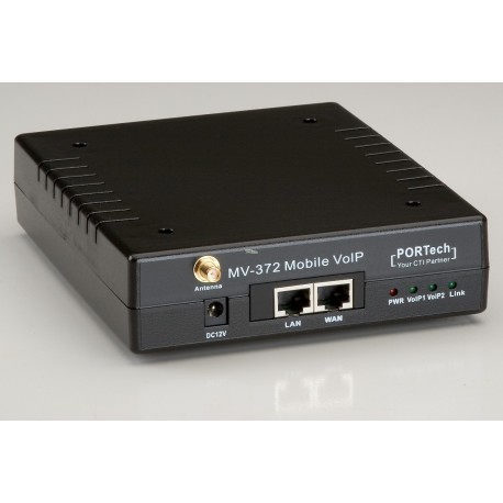 Gateway Voip SIP-GSM Portech MV372 (2 líneas GSM)